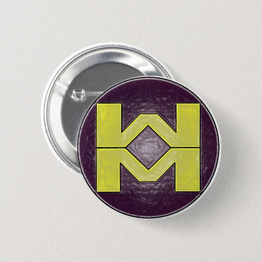 Wellness-Mann-Button Button (Vorne & Hinten)