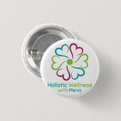 Wellness mit Mena Button (Vorne & Hinten)