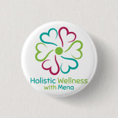 Wellness mit Mena Button (Vorderseite)