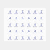 Wellness-Planer / Organizer-Aufkleber Etiketten (Blatt)