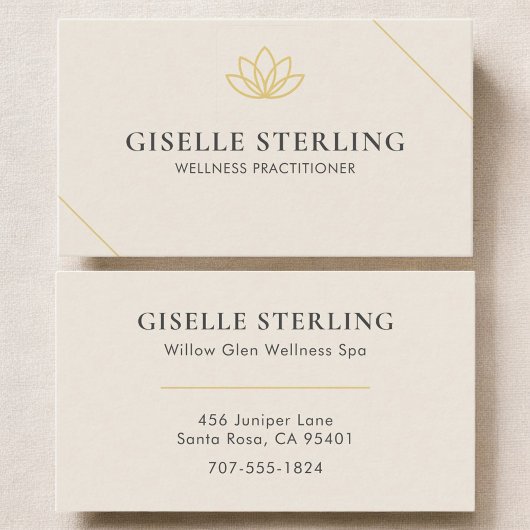 Wellness-Praktiker Visitenkarte