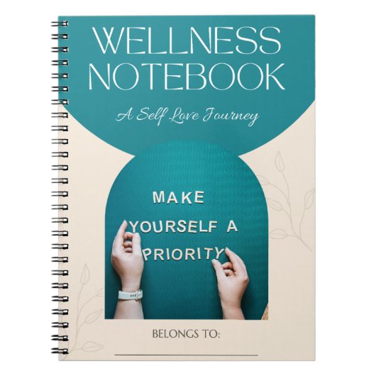 WELLNESS-TAGEBUCH NOTIZBLOCK (Vorderseite)