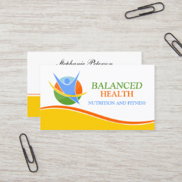 Wellness-Trainer Visitenkarte