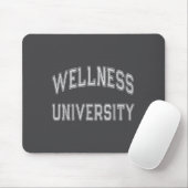 Wellness University Squad Fitness Coach Gym Health Mousepad (Mit Mouse)