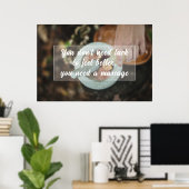 Wellness Wall Art for Spa and Salon Poster (Heimbüro)