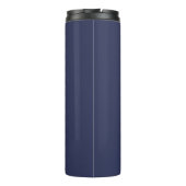 Wellness Waters Thermos - Matte Night Blue  Thermosbecher (Rückseite)
