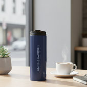 Wellness Waters Thermos - Matte Night Blue  Thermosbecher