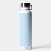 Wellness Waters Water Bottle - Icy Snowflake  Trinkflasche (Rückseite)