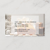 Wellness-Wellness-Center Visitenkarte (Rückseite)