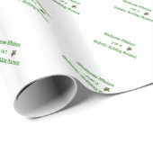 Wellness wünscht geschenkpapier (Rolleneckpunkt)