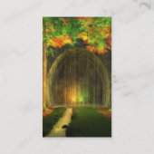 Wellnessbereich-Lesezeichen Visitenkarte (Rückseite)