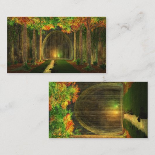 Wellnessbereich-Lesezeichen Visitenkarte (Vorne/Hinten)