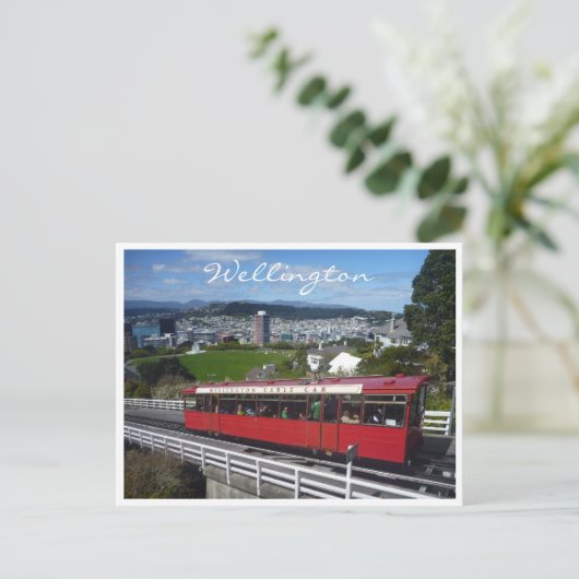 Wellnesskabelbahn Postkarte (Stehend Vorderseite)