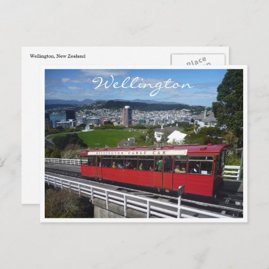 Wellnesskabelbahn Postkarte (Vorne/Hinten)