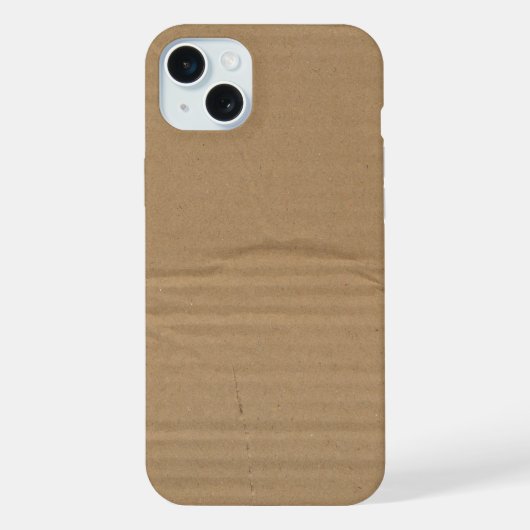 Wellpappe iPhone Hülle (Rückseite)