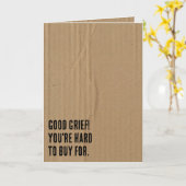 Wellpappe mit Geburtstagstext Karte (Gelbe Blume)