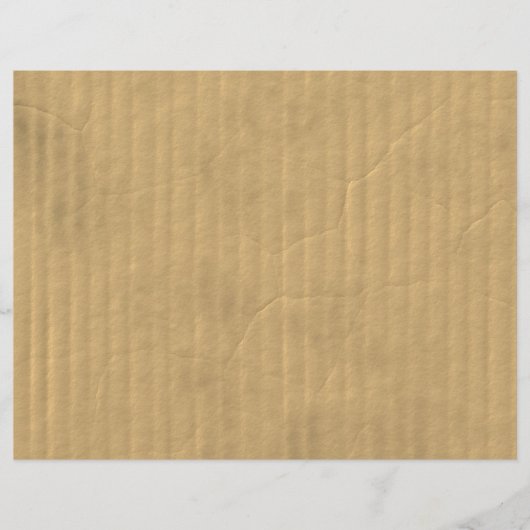 Wellpappe Textur Flyer (Vorne)