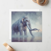 Wellpappenkarte Mitteilungskarte (Vorderseite/Rückseite Beispiel)