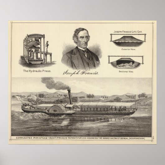 Wellpappyacht Poster (Vorne)