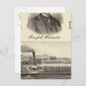 Wellpappyacht Postkarte (Vorne/Hinten)