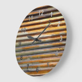 Wellrost Große Wanduhr (Winkel)