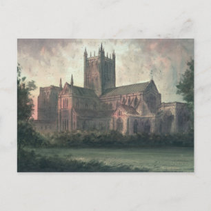 Wells Cathedral: Aussicht aus dem Südosten Postkarte