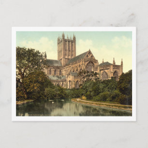 Wells Cathedral, Somerset, England Postkarte