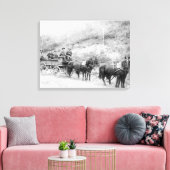 Wells Fargo Express Company Leinwanddruck (Insitu (Wohnzimmer))