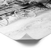 Wells Fargo Express Company Poster (Ecke)