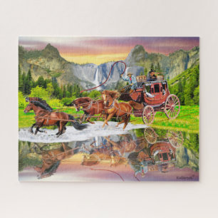 WELLS FARGO POSTKUTSCHE PUZZLE