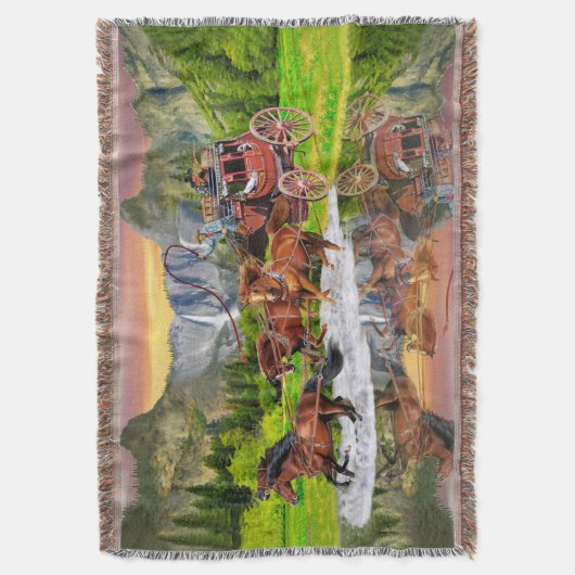 WELLS FARGO STAGECOACH DECKE (Vorderseite Vertikal)