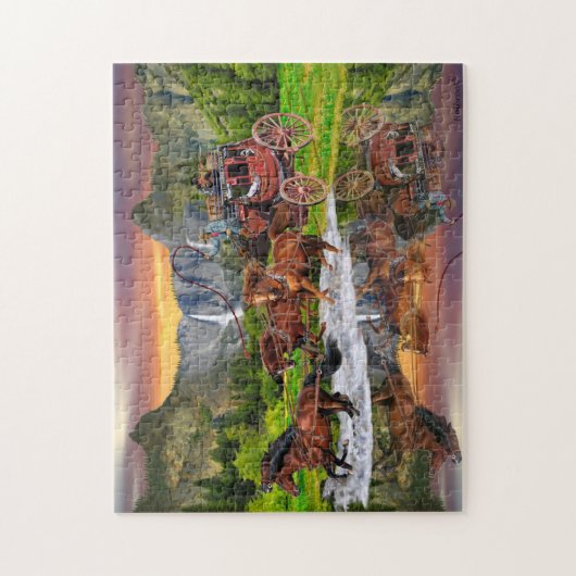 WELLS FARGOSTAGECOACH PUZZLE (Vertikal)