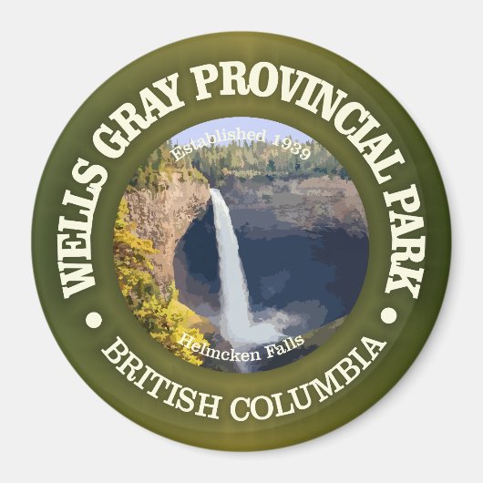 Wells Gray PP Magnet (Vorne)