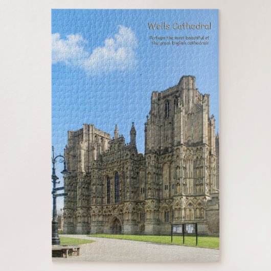 Wells Kathedrale. Puzzle (Vertikal)