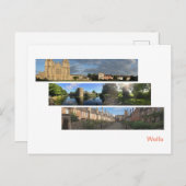 Wells Panoramas Postkarte (Vorne/Hinten)