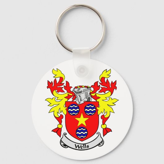 WELLS-Wappen Schlüsselanhänger (Vorderseite)