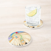 "Wellspring" Mandala-Getränk-Untersetzer Getränkeuntersetzer (Seite)