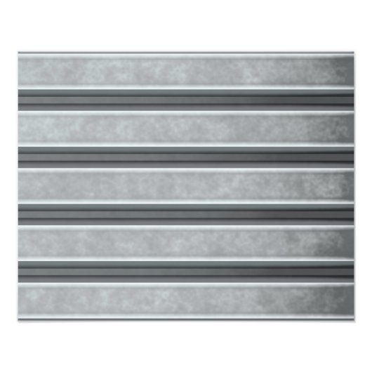 Wellstahl texturiert fotodruck (Vorne)