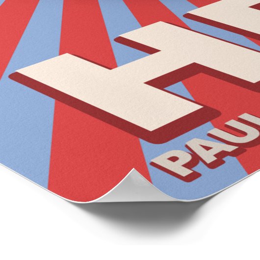 Wellstone Hero Poster (Ecke)