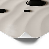 Welltes Stadtecho Poster (Ecke)