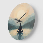 Welness clock große wanduhr (Winkel)