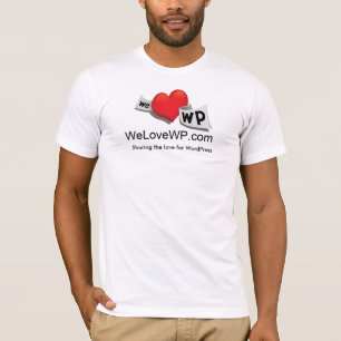 WeLoveWP.com - besonders angefertigt - besonders T-Shirt