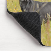 Welpe, 16 Monate Mousepad (Ecke)