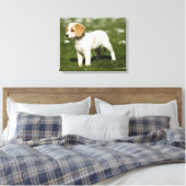 Welpe 3 leinwanddruck (Insitu (Schlafzimmer))