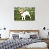 Welpe 3 leinwanddruck (Insitu (Schlafzimmer))