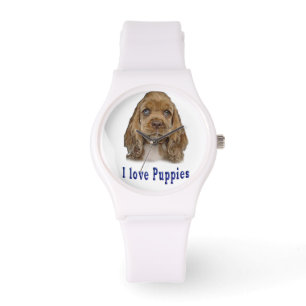 Welpe Armbanduhr