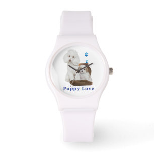 Welpe Armbanduhr