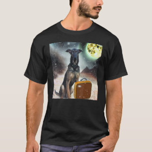 Welpe Artwork Großer Dane Hund T-Shirt