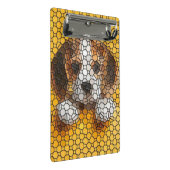 Welpe, Beagle, Haustier Mini Klemmbrett (Schrägansicht)