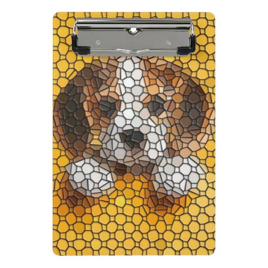 Welpe, Beagle, Haustier Mini Klemmbrett (Vorderseite)